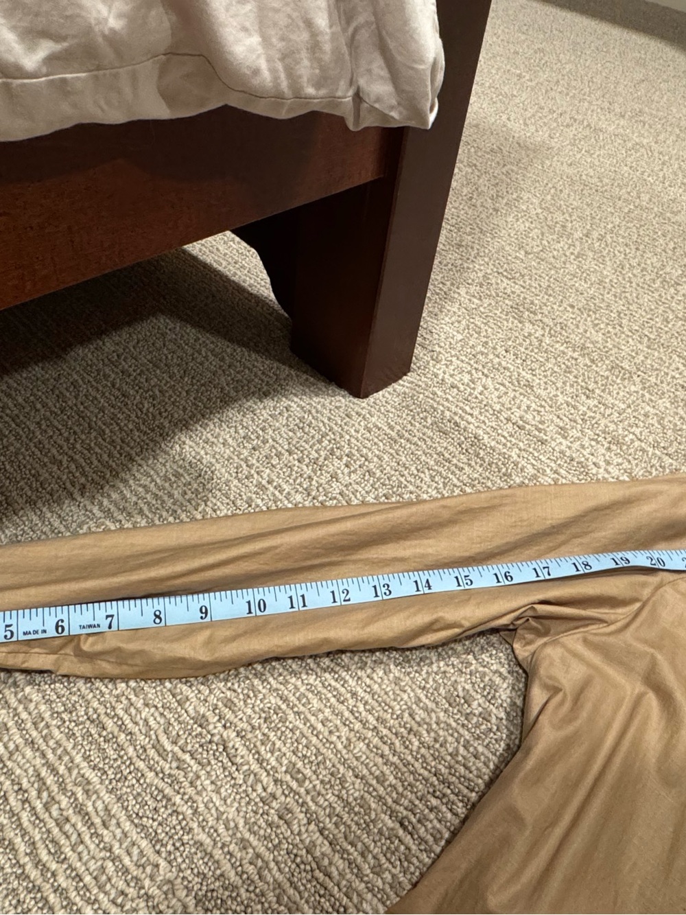 Burberry Tan Double-Breasted Trench Coat with Belt - Picture 10 of 12